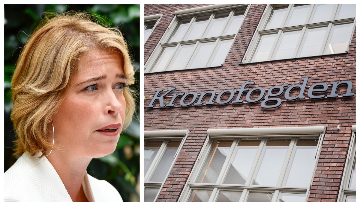 Annika Strandhäll (S) har haft nio skulder hos Kronofogden på tre år.